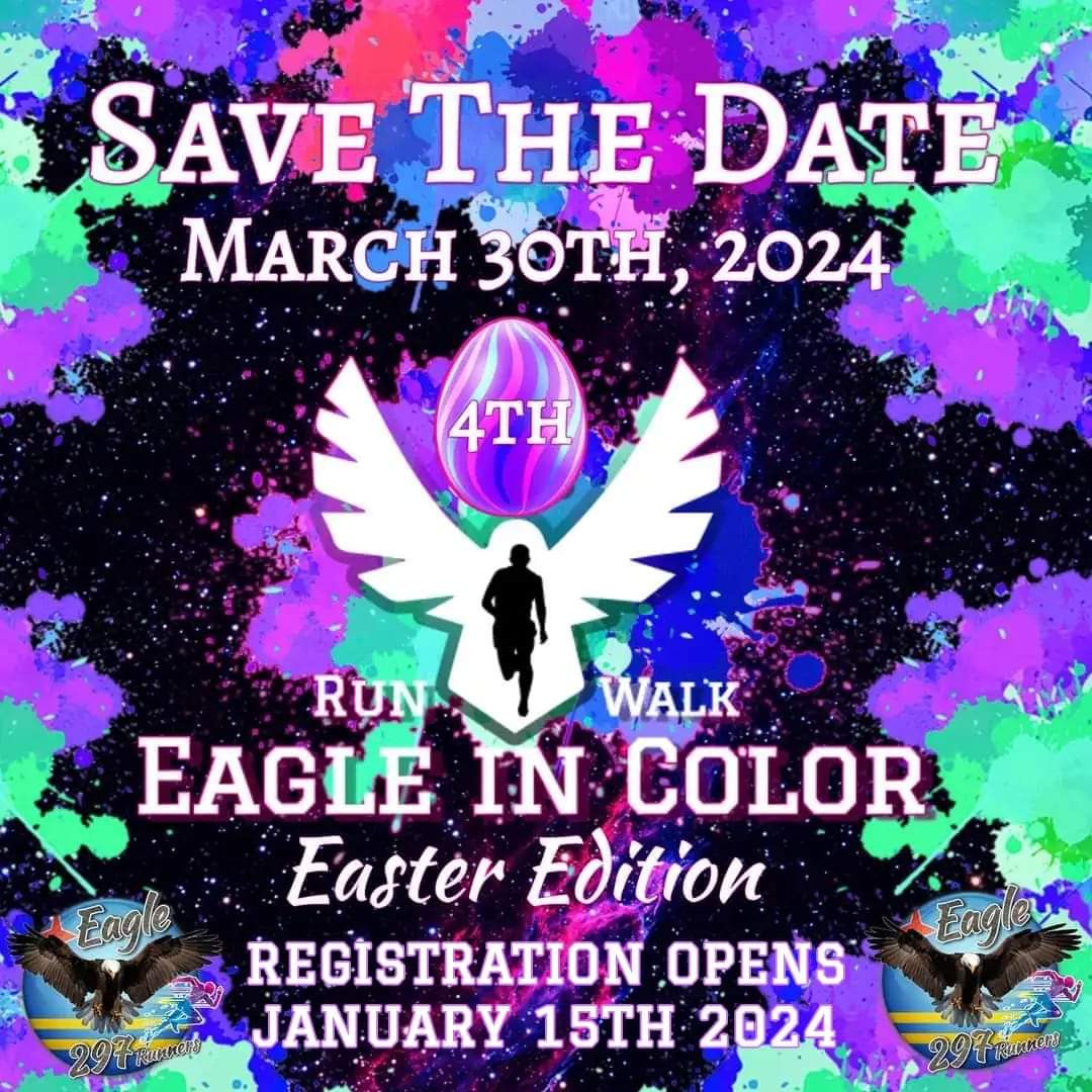 4th Run & Walk Eagle in Color