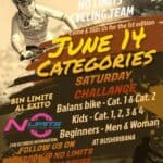 No Limits Cycling Team Aruba 2 day event